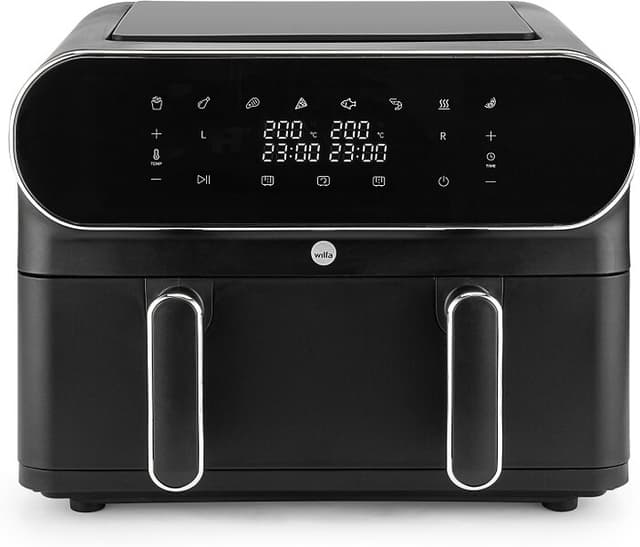 Wilfa Dual Zone Airfryer Af-2x50dual Airfryer - Farge: Svart