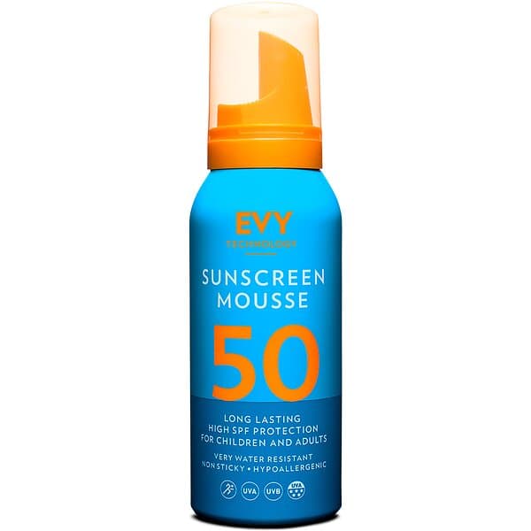 Evy Sunscreen Mousse SPF 50 (100ml)